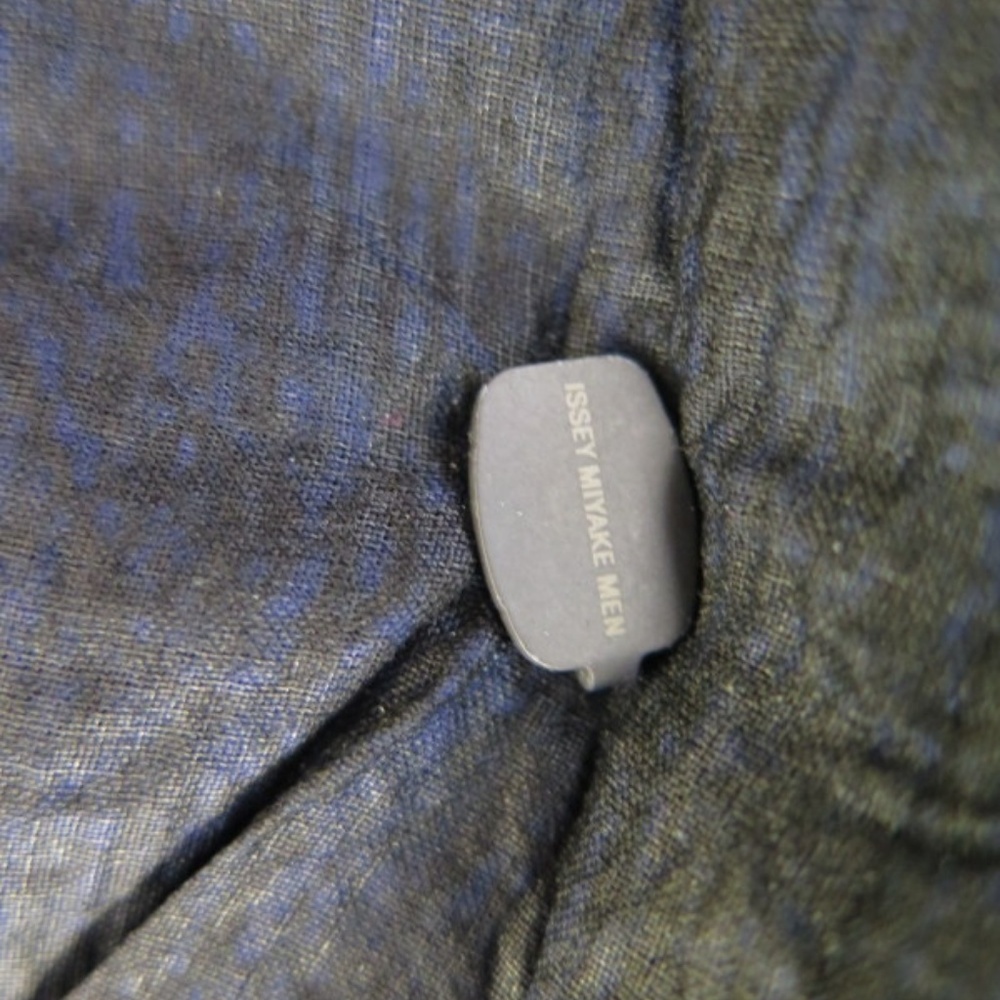 Issey Miyake Men Jacket Black Plisse Wrinkled - Picture 7 of 7